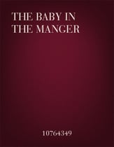 The Baby In the Manger Unison choral sheet music cover